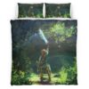 Housse De Couette The Legend of Zelda – Link dans la Forêt Parure de lit Ensemble De Literie