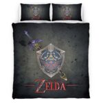 Housse De Couette The Legend of Zelda – Logo Art Parure de lit Ensemble De Literie