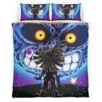 Housse De Couette The Legend of Zelda – Masque de Majora 3 Parure de lit Ensemble De Literie