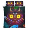 Housse De Couette The Legend of Zelda – Masque de Majora 4 Parure de lit Ensemble De Literie