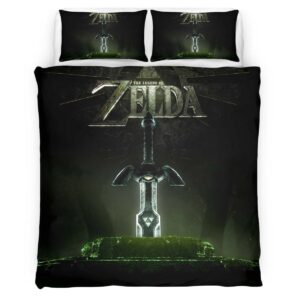 Housse De Couette The Legend of Zelda – Épée de Légende Parure de lit Ensemble De Literie