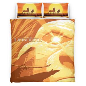 Housse De Couette Le Roi Lion 1002 Parure de lit Ensemble De Literie