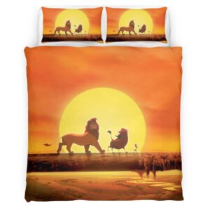 Housse De Couette Le Roi Lion 1004 Parure de lit Ensemble De Literie