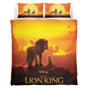 Housse De Couette Le Roi Lion 1005 Parure de lit Ensemble De Literie