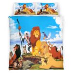 Housse De Couette Le Roi Lion Personnages 04 Parure de lit Ensemble De Literie