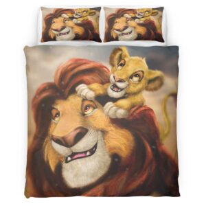 Housse De Couette Le Roi Lion Personnages 05 Parure de lit Ensemble De Literie