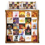 Housse De Couette Le Roi Lion Personnages 23 Parure de lit Ensemble De Literie