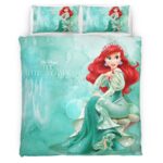 Housse De Couette La Petite Sirène Ariel 14 Parure de lit Ensemble De Literie