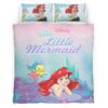 Housse De Couette La Petite Sirène Ariel 17 Parure de lit Ensemble De Literie
