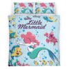 Housse De Couette La Petite Sirène Ariel 22 Parure de lit Ensemble De Literie
