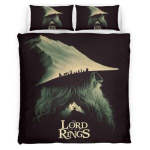 Housse De Couette Le Seigneur des Anneaux – La Communauté de l’Anneau 2 Parure de lit Ensemble De Literie