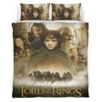 Housse De Couette Le Seigneur des Anneaux – La Communauté de l’Anneau 3 Parure de lit Ensemble De Literie