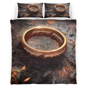 Housse De Couette Le Seigneur des Anneaux 10 Parure de lit Ensemble De Literie