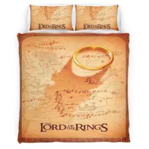 Housse De Couette Le Seigneur des Anneaux 13 Parure de lit Ensemble De Literie
