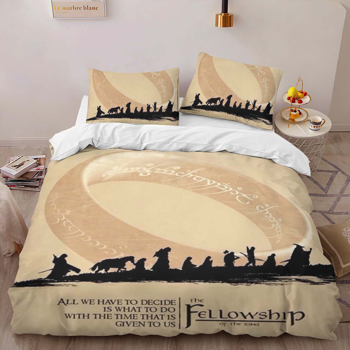 Housse De Couette Le Seigneur des Anneaux 16 Parure de lit Ensemble De Literie – Image 2