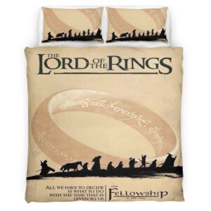 Housse De Couette Le Seigneur des Anneaux 16 Parure de lit Ensemble De Literie