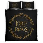 Housse De Couette Le Seigneur des Anneaux 2 Parure de lit Ensemble De Literie