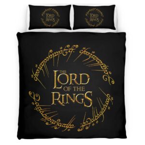 Housse De Couette Le Seigneur des Anneaux 2 Parure de lit Ensemble De Literie