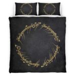 Housse De Couette Le Seigneur des Anneaux 3 Parure de lit Ensemble De Literie