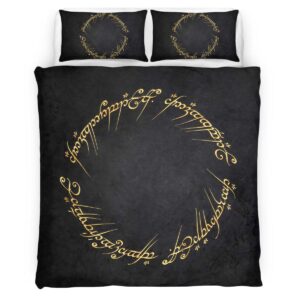 Housse De Couette Le Seigneur des Anneaux 3 Parure de lit Ensemble De Literie