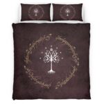 Housse De Couette Le Seigneur des Anneaux 5 Parure de lit Ensemble De Literie