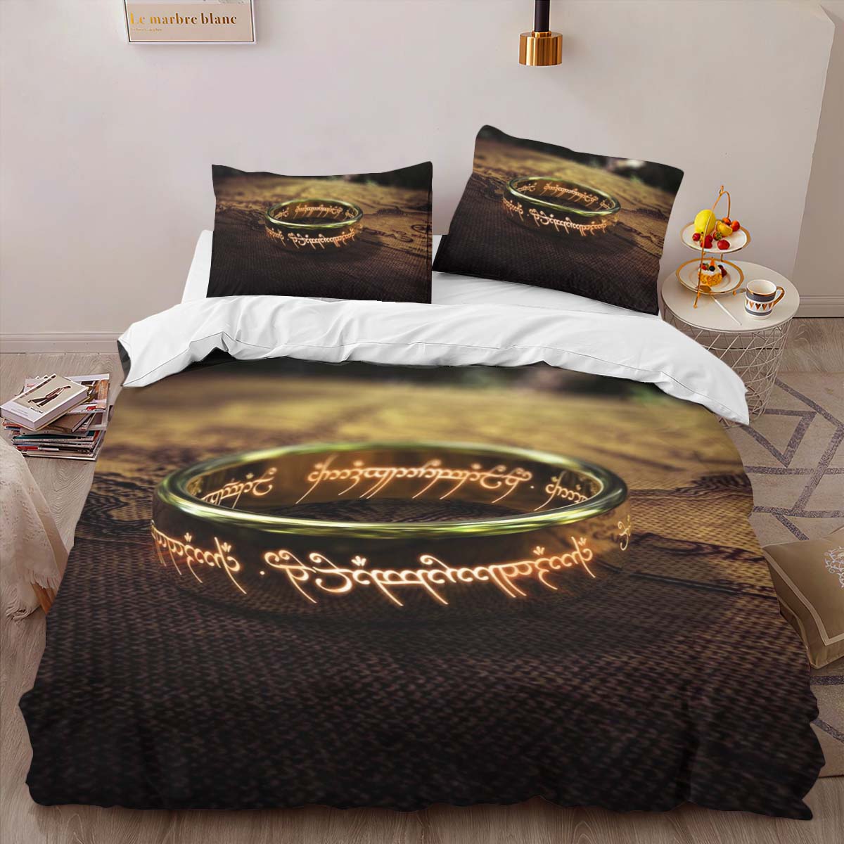 Housse De Couette Le Seigneur des Anneaux 8 Parure de lit Ensemble De Literie – Image 2