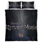 Housse De Couette Le Seigneur des Anneaux – Retour à la Moria Parure de lit Ensemble De Literie
