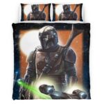 Housse De Couette The Mandalorian 1 Parure de lit Ensemble De Literie