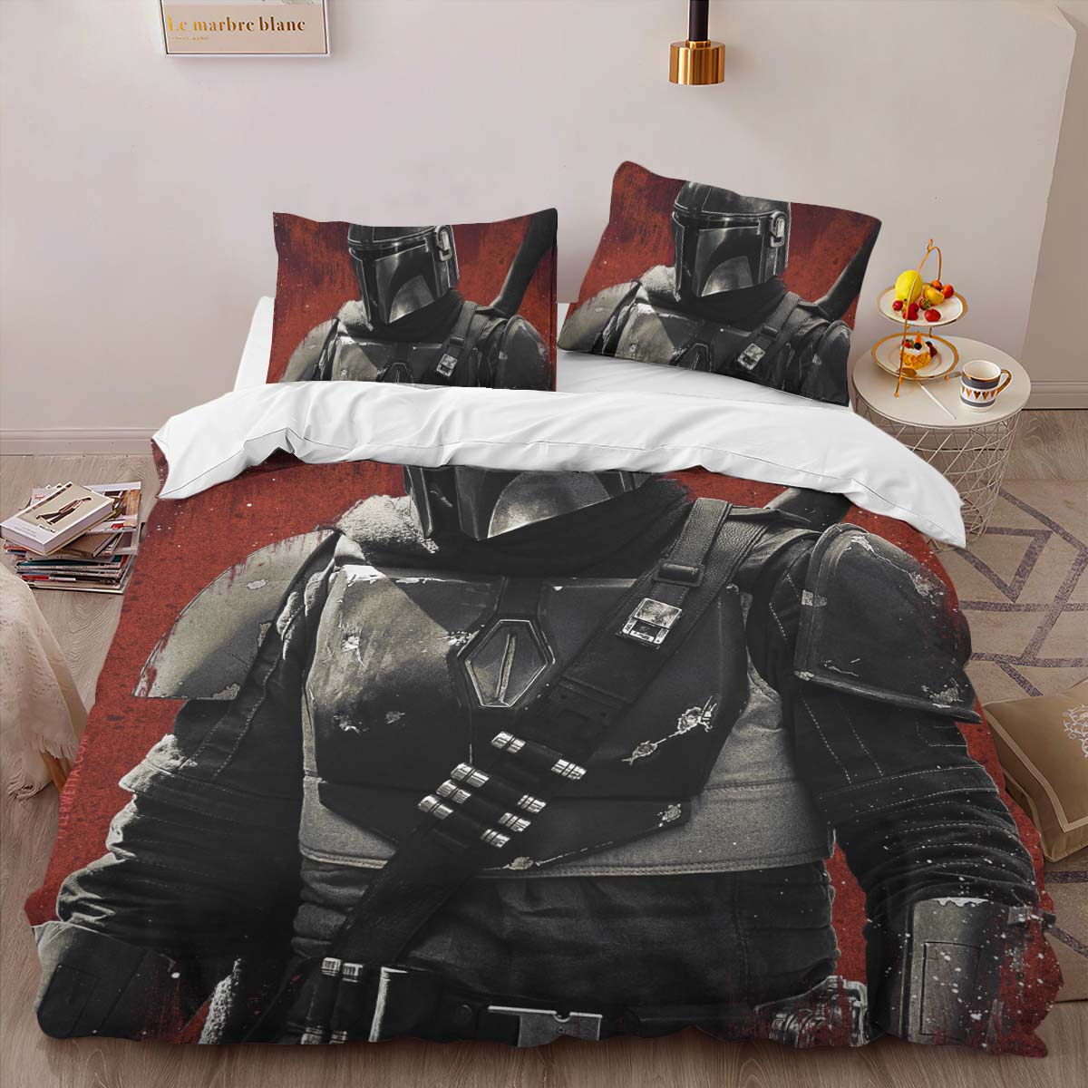 Housse De Couette The Mandalorian 10 Parure de lit Ensemble De Literie – Image 2
