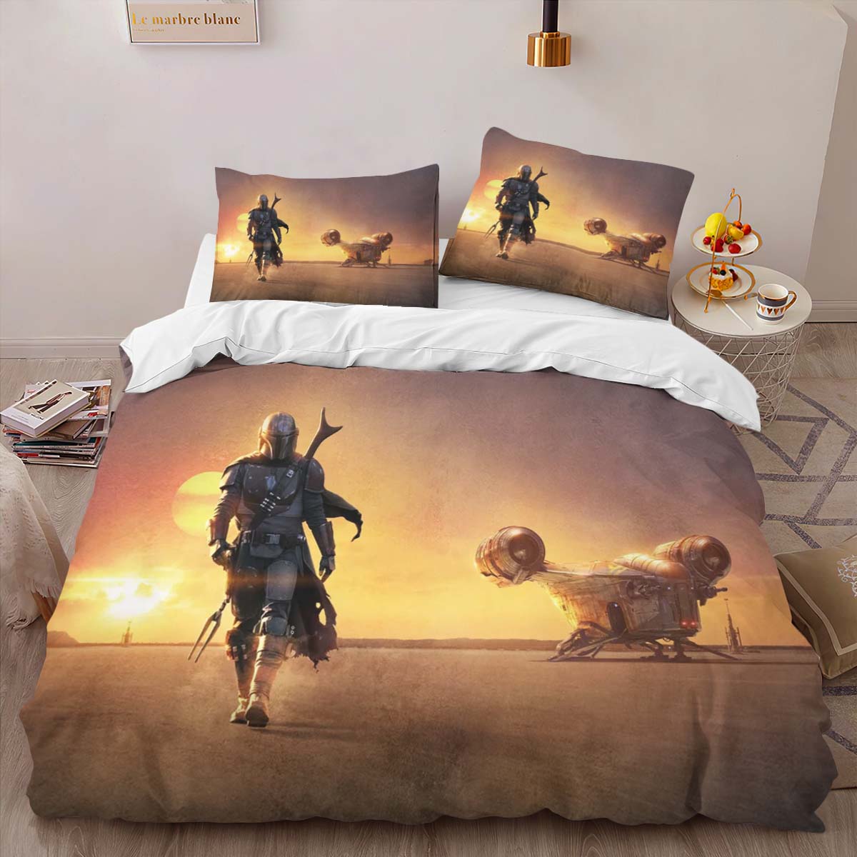 Housse De Couette The Mandalorian 11 Parure de lit Ensemble De Literie – Image 2