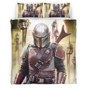 Housse De Couette The Mandalorian 2 Parure de lit Ensemble De Literie