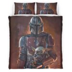 Housse De Couette The Mandalorian 4 Parure de lit Ensemble De Literie