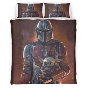 Housse De Couette The Mandalorian 4 Parure de lit Ensemble De Literie