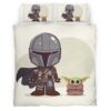 Housse De Couette The Mandalorian – Baby Yoda 1 Parure de lit Ensemble De Literie