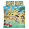 Housse De Couette Les Peanuts Personnages 5 Parure de lit Ensemble De Literie