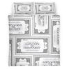 Housse De Couette Billet Poudlard Express Quai 9¾ Harry Potter 02 Parure de lit Ensemble De Literie