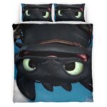 Housse De Couette Krokmou Dragons 11 Parure de lit Ensemble De Literie