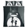 Housse De Couette Totoro Mon Voisin Totoro 27 Parure de lit Ensemble De Literie