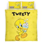 Housse De Couette Titi Looney Tunes 04 Parure de lit Ensemble De Literie