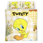 Housse De Couette Titi Looney Tunes 05 Parure de lit Ensemble De Literie