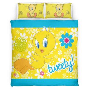 Housse De Couette Titi Looney Tunes 08 Parure de lit Ensemble De Literie