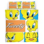Housse De Couette Titi Looney Tunes 09 Parure de lit Ensemble De Literie