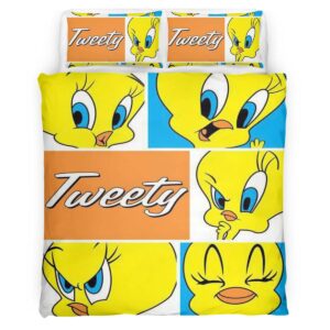 Housse De Couette Titi Looney Tunes 09 Parure de lit Ensemble De Literie