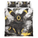Housse De Couette Umbreon Pokémon 13 Parure de lit Ensemble De Literie
