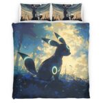 Housse De Couette Umbreon Pokémon 20 Parure de lit Ensemble De Literie