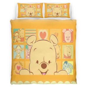 Housse De Couette Winnie l’Ourson 05 Parure de lit Ensemble De Literie
