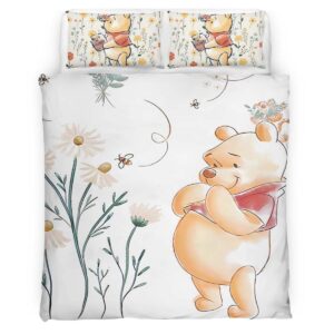 Housse De Couette Winnie l’Ourson 10 Parure de lit Ensemble De Literie