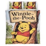 Housse De Couette Winnie l’Ourson 12 Parure de lit Ensemble De Literie