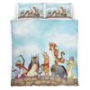 Housse De Couette Winnie l’Ourson et ses Amis 11 Parure de lit Ensemble De Literie