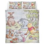 Housse De Couette Winnie l’Ourson et ses Amis 14 Parure de lit Ensemble De Literie